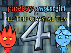 Игра Fireboy and Watergirl 4: Crystal Temple