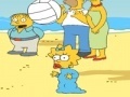 Ігра The Simpsons Beach Volleyball