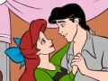 Игра Princess Ariel and Eric Online Coloring