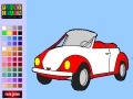 Игра The Car of the Future: Coloring