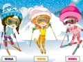 Игра Skiing Threesome