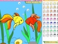Игра Kid's coloring: Goldfish