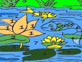 Игра Fishes in the river coloring