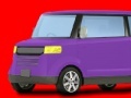 Игра Purple Big Car: Coloring