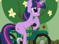 Игра Little pony - bike racing