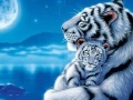 Игра Mother and Baby Tiger Puzzle
