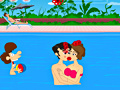 Игра Swimming Pool Kiss