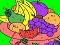 Игра Fruit On A Plate: Coloring