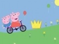 Игра Peppa Pig on bike