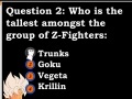 Ігра Dragonball Z: Trivia