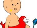 Ігра Coloring with Caillou