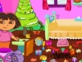Игра Dora Christmas Room Clean