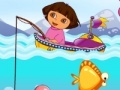 Игра Dora fishing adventure
