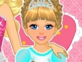 Игра Princess And Baby Hairstyle