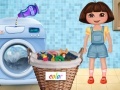 Игра Dora Washing Clothes