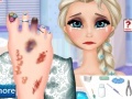 Игра Elsa Foot Doctor