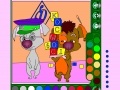 Игра Coloring - Rex and the Bagel