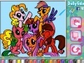 Игра My Little Pony Online Coloring