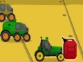 Игра Futuristic tractor racing