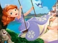 Игра Princess Sofia: A swing in a garden - Puzzles