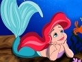 Игра Mermaid Ariel Coloring