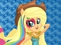 Игра Equestria Girls: Rainbow Rocks - Applejack Dress Up