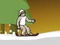 Игра Downhill Snowboard 3