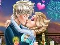 Игра Elsa: Valentine's Day Kiss