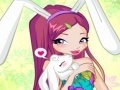 Игра Winx Bunny Style: Round Puzzle