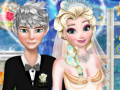 Игра Jack and Elsa Perfect Wedding Pose