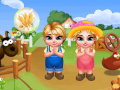 Игра Royal Twins Cute Farm 