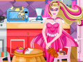 Игра Super Barbie Kitchen Cleaning