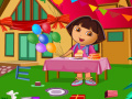 Игра Dora Birthday Bash Cleaning