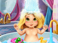 Игра Rapunzel Baby Bath