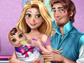 Игра Rapunzel and Flynn Baby Care 