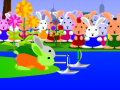 Игра Bunny Bloony 4 The paper boat