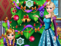 Игра Frozen Christmas Tree Design
