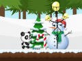 Игра Christmas Panda Run
