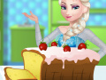 Игра Elsa cooking Pound Cake