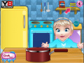 Ігра  Baby Elsa cooking Icecream