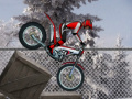 Игра Bike Trial Snow Ride
