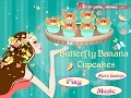 Игра Butterfly Banana Cupcake