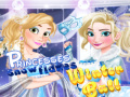 Игра Princesess snowflakes Winter ball
