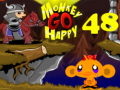 Игра Monkey Go Happy Stage 48