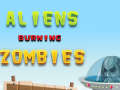 Игра Aliens Burning Zombies