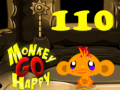 Игра Monkey Go Happy Stage 110