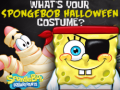 Игра What's your spongebob halloween costume?