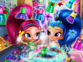 Игра Shimmer And Shine Wardrobe Cleaning