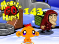 Игра Monkey Go Happy Stage 143