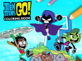 Игра Teen Titans Go Coloring Book